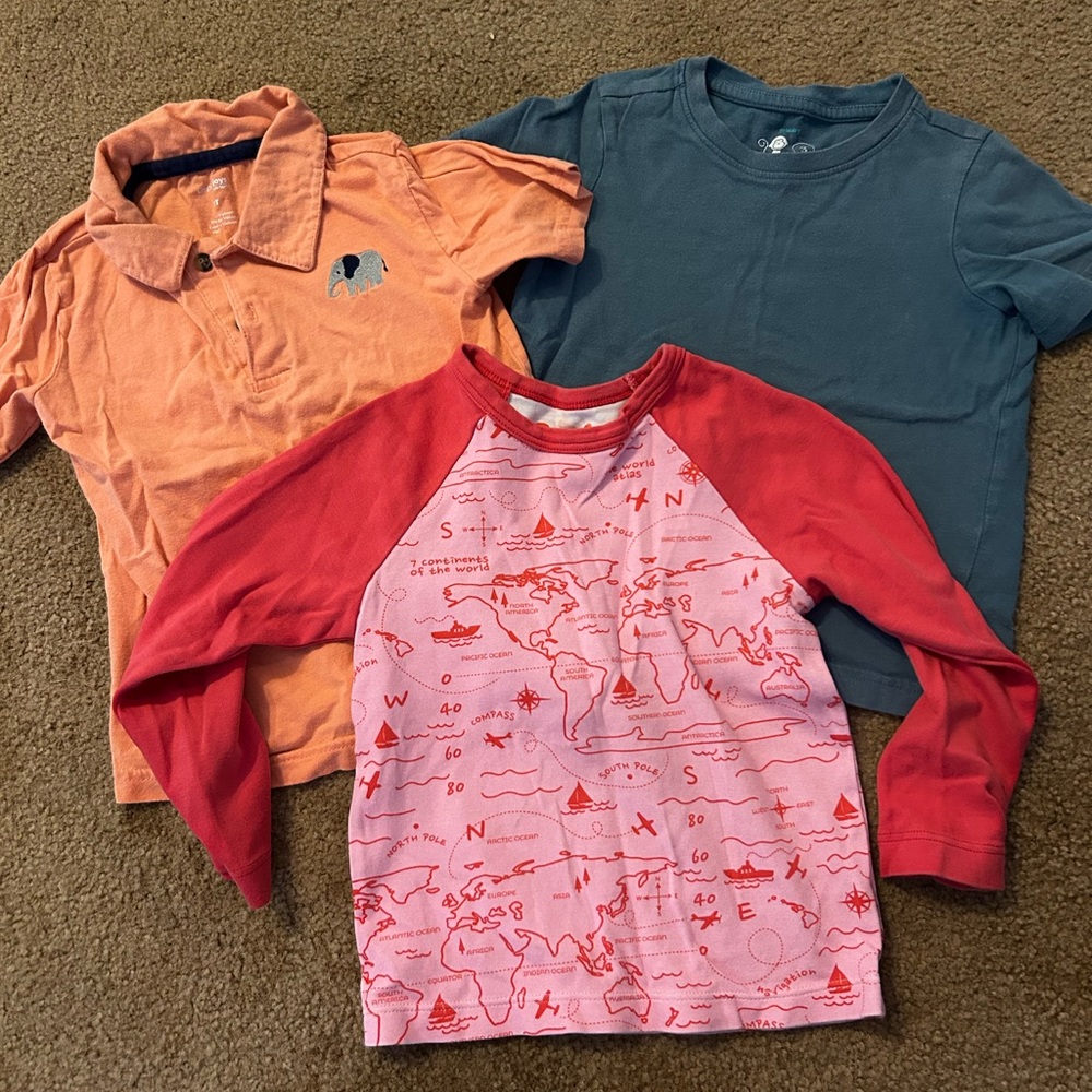 Kids' Casual Shirt Set